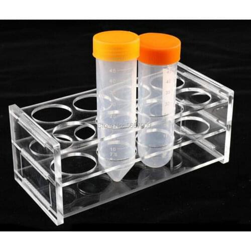 1pcs Clear Organic glass 50ml 100ml 250ml Centrifuge Tube Rack PMMA Tubing Holder For School Lab