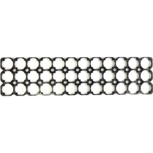 300pcs/lot MasterFire 3*12 32650 Batteries Spacer Radiating Holder Bracket Black Plastic Battery Storage Box Holder Brackets