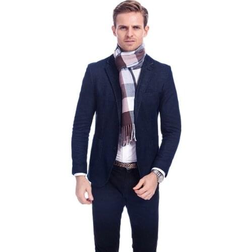 32*170cm Winter Warm Classical Striped Hot Men Scarf Tassels Scarves Unisex Scarves New Fashion Design A3A17739