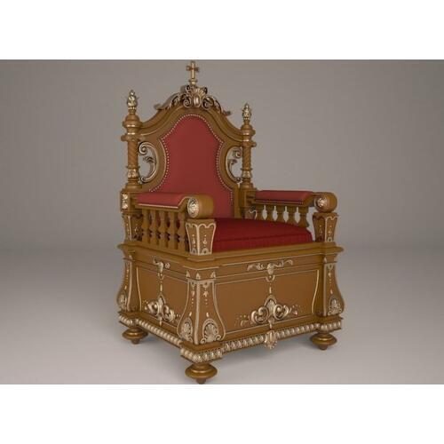 Throne_1 3d model relief for cnc in STL file format