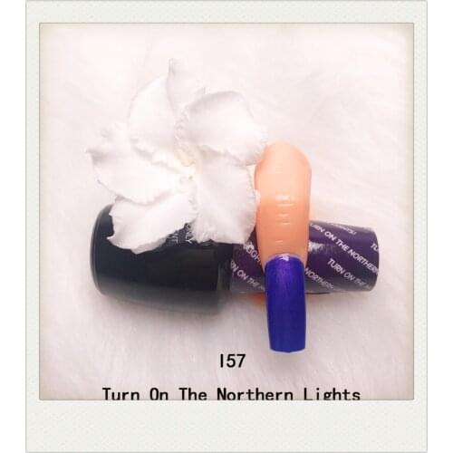 I57 Turn On The Northern Lights 15ml UV LED Gel Polish Vernis Permanent Lasting Shine opies Nail Art (need lamp dry)