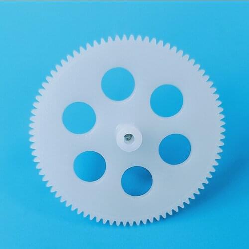 842A 0.4M RC Spare Parts Big Gear OD= 34.4mm 84 Teeth 1.9mm Hole Toy Helicopter Cone Repair Pinion Parts 5pcs/lot