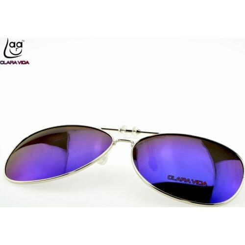 2019 Sale New Lentes De Sol Mujer Clara Vida Polarized Sunglasses Clip Clamp To Frame Coating Uv400 Uv 100% Attach With Case