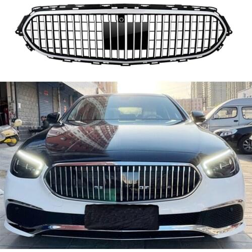 For Mercedes-Benz 2021 E-Class W213 E300L E260L E350L retrofit Maybach grille vertical bar mid-grid