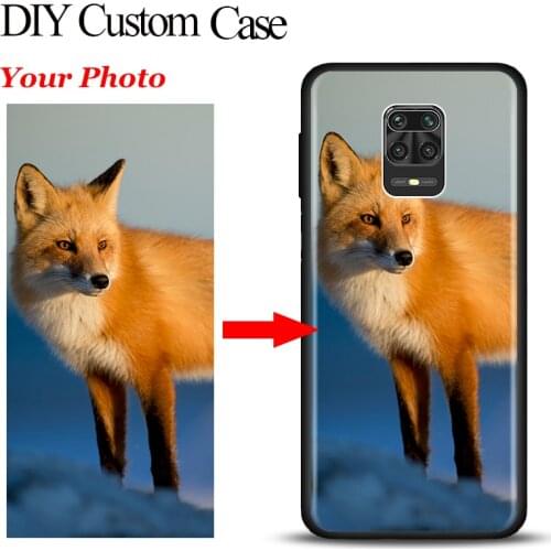 Photo Custom DIY Phone Fundas For Redmi K40 K30 K20 Pro Plus 9 Prime Power 9T 9i 9C 9A 8 8A 7A Silicone Shell Soft Case Cover