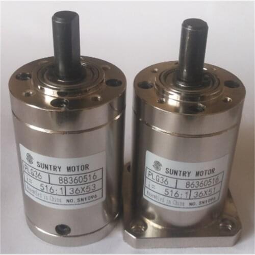 Quality 36mm Planetary reducer gearbox Diameter 36mm Used with dc motor / Square For Step Motor