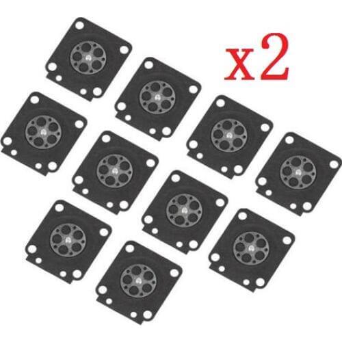 20pcs Carburetor Metering Diaphragm For Zama A015002 C1 Carb