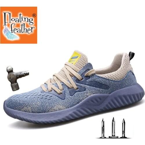 Steel toe cap indestructible work shoes lightweight soft sole safety shoes men and women deodorant breathable work shoes