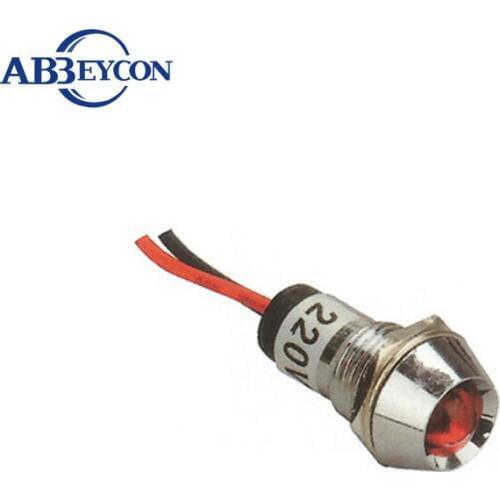 ZS85 metal red blue lamp[24v pilot light indicator lights lamp with cable indicator light