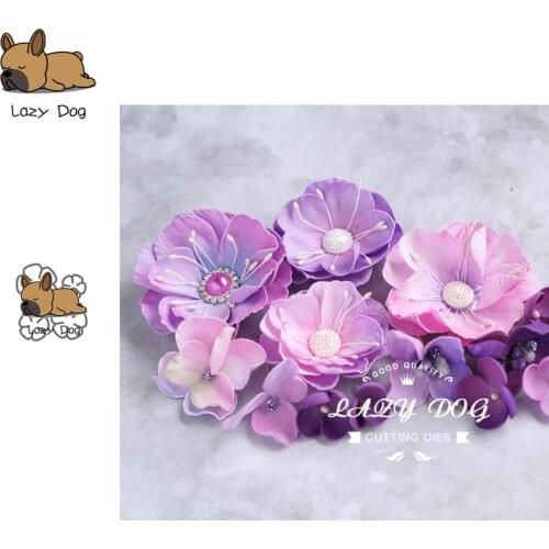 4PCS Flower Series Metal Cutting Dies Scrapbooking Stencil Decorative Craft Embossing Die Cuts Card Making New Dies For 2019