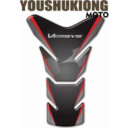 1 SET Motorcycle Accessories 3D Fiber Sticker Sets Tank Decal Protector Pad Set for Versys 650