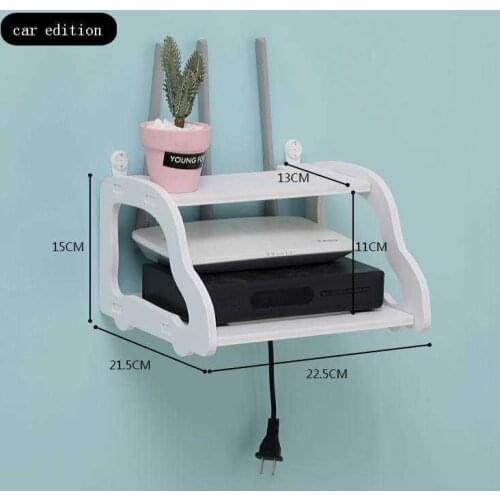 Boite De Plastique Transparent Aufbewahrungsboxen Remote Control Holder Wifi Caixa Organizadora Organizer Rangement Storage Box