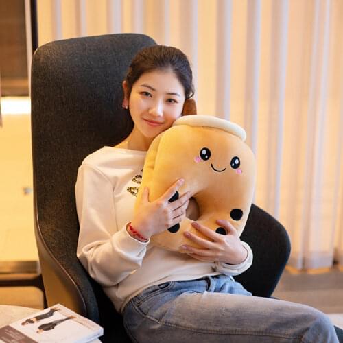 Milk tea siesta pillow a variety of colors home decoration warm hand covering fabric comfortable anti-stress and no peculiar sme