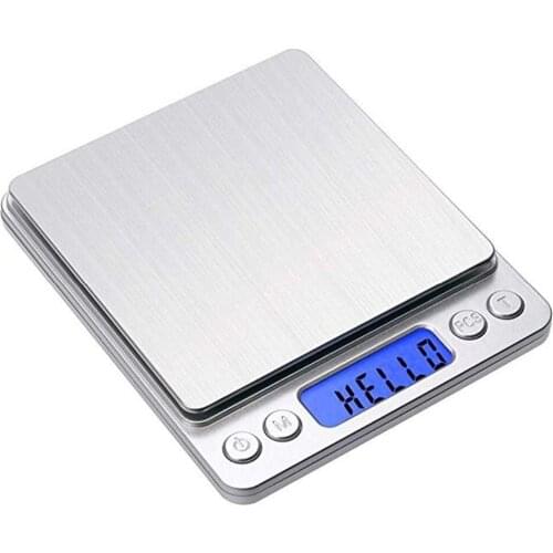 500/0.01g Precision LCD Digital Scales 500g/3000g Mini Electronic Grams Weight Balance Scale for Tea Baking Weighing Scale