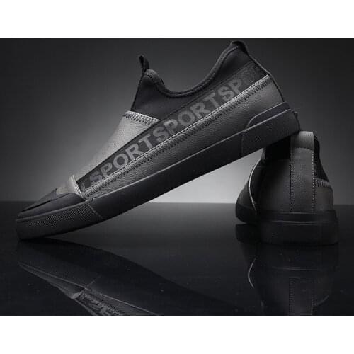 Men Soft Skin Shoes Slip On Black Shoes Real Loafers Mens Moccasins Shoes Leisure comfort Mens driving shoes buty meskie X6-40