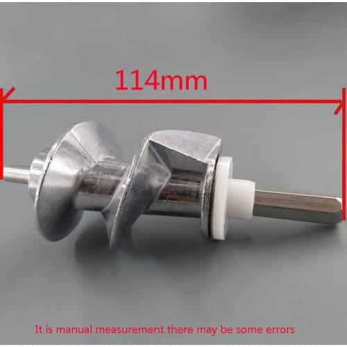 High Quality Meat Grinder Parts For Moulinex Aluminum Meat Grinder Knife Meat Grinder Propeller Screw Diameter 6.6MM