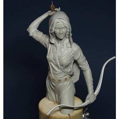 1/10 Scale Unpainted Resin bust Archer collection bust