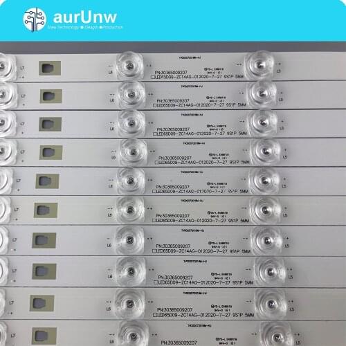 1set=16pcs LED Light Bar LED65D9-03(A) LED65D10-03(A) 30365009205 30365010206 For 65" TV U65H3 65A5M LS65AL88K81 LS65AL88U51A