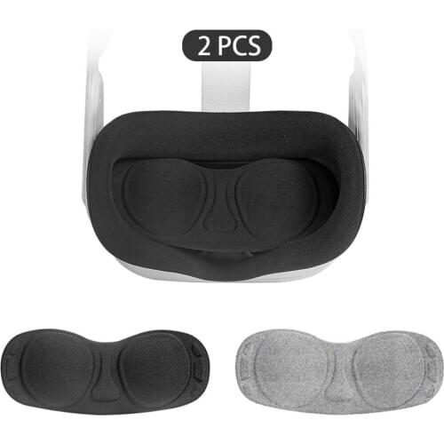 2 Pcs EVA VR Accessories For Oculus Quest 2 VR Lens Protective Cover Dustproof Anti-scratch Lens Cap For Oculus Quest 2