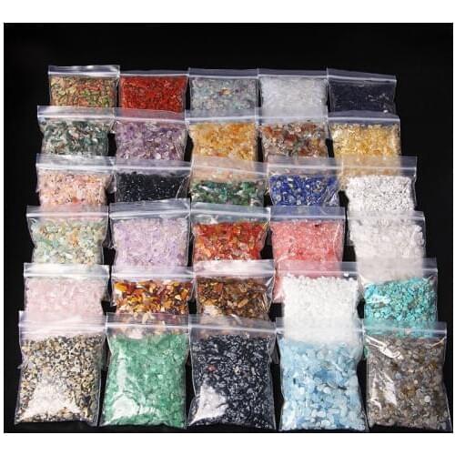 20g-100g Natural Crystal Rose Quartz Ore Mineral Specimen Healing Stone Mini 3-5MM Rock For Aquarium Stone Home Decoration DIY