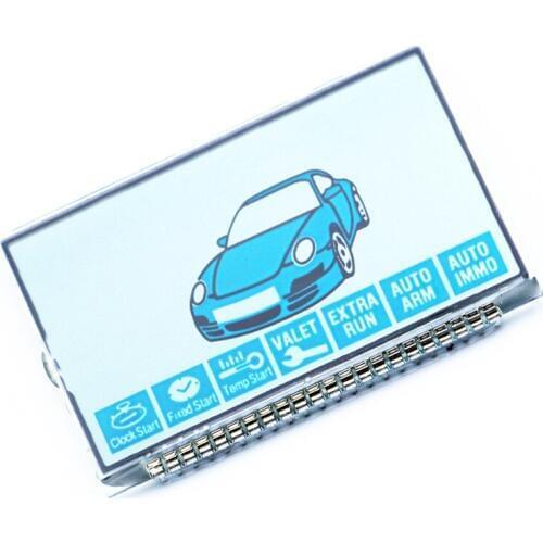 Free shipping russian version C9 lcd display for Starline C9 lcd remote two way car alarm system