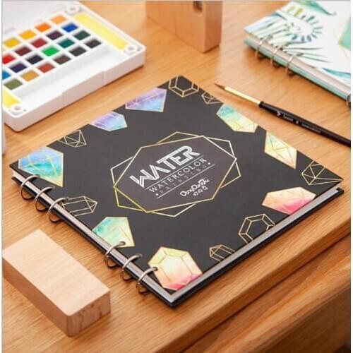 100% Cotton Professional Watercolor Paper 300g/m 20 Sheets Hand Painted Watercolor Book for Artist Student all Sketch