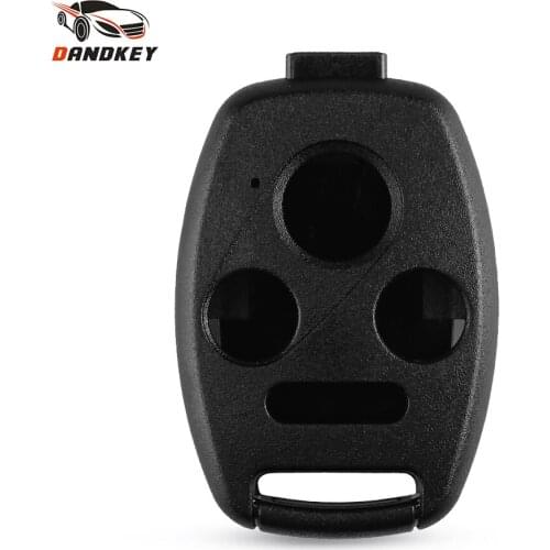Dandkey 2/3/4 Buttons Remote Key Case Shell For HONDA Accord Civic CRV Pilot 2007 2008 2009 2010 2011 2012 2013 Without Blade