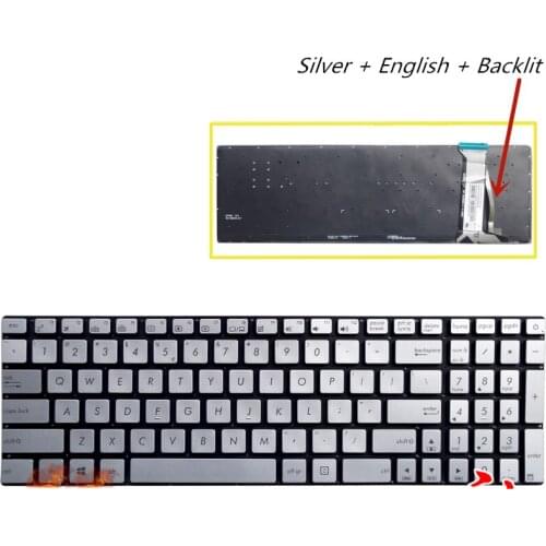 Laptop English Keyboard For Asus G551 G771J JM JW GL771JM JW GL551J JM ZX50J notebook Replacement layout Keyboard