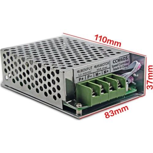 DC motor speed controller, 12V24V30A high power motor speed controller, PWM stepless speed changer, DC speed controller