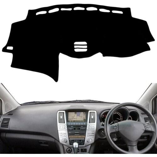 Car Dashmat Dashboard Mat Sun Shade Cover Pad Instrument Carpet For Lexus RX RX300 RX330 RX350 2004-2009 Toyota Harrier 2004-13