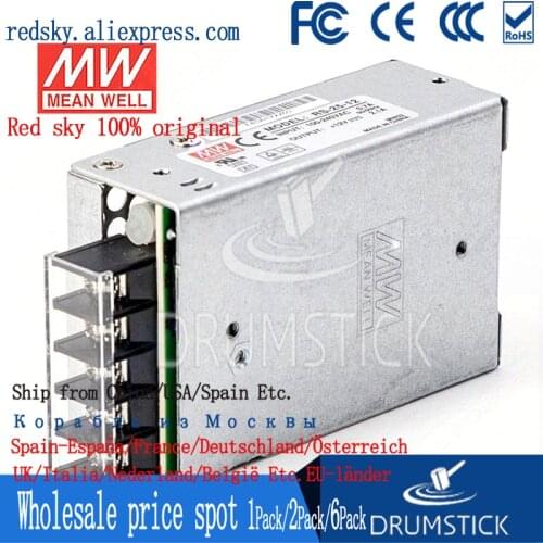 Steady MEAN WELL RS-25-12 12V 2.1A Meanwell RS-25 25.2W Single Output Switching Power Supply