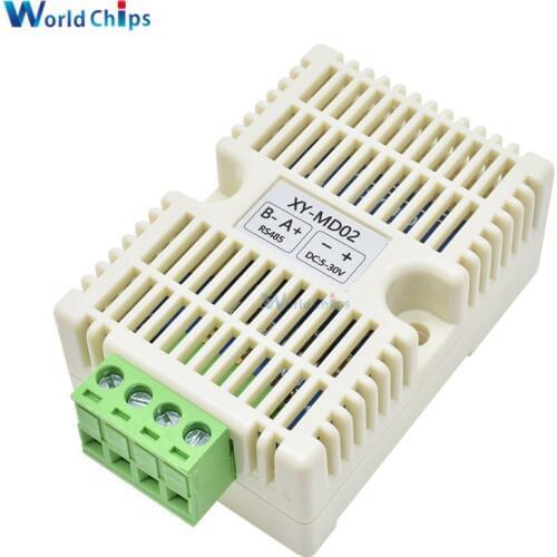 SHT20 Sensor Module Temperature and Humidity Transmitter Detection Sensor Module RS485 Signal Analog output Modbus Rtu Protocol