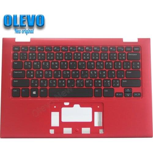 NEW Original Laptop Palmrest Upper Case For Dell Inspiron 3137 3135 3138 11-3137 11-3138 11 3000 11-3135 Red keyboard