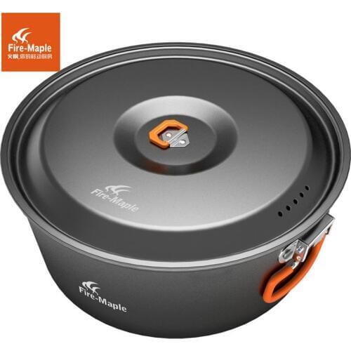 Fire Maple SY Feast 4.4L Hotpot Large Diameter Outdoor Camping or Picnic Portable Big Pot with Folding Handle