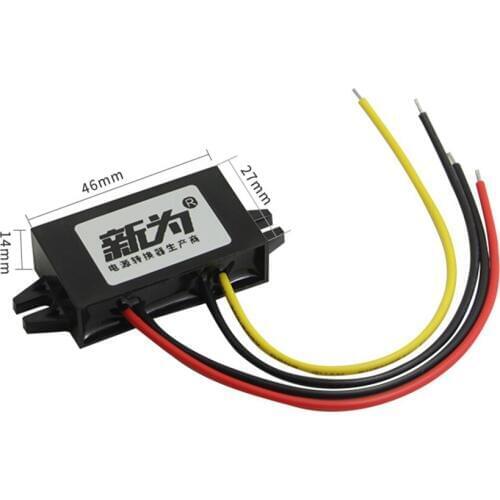 DC12V To 6V DC Buck Power Converter 2A 12W Multiple protection Step Down Voltage Changer Adapter Regulator Waterproof For Audio