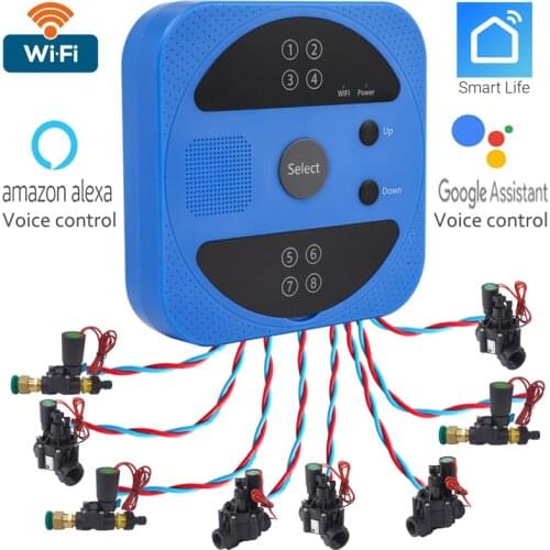 WIFI Smart Watering Timer Garden Irrigation Controller Water Valve Irrigation Timer Smart Watering System