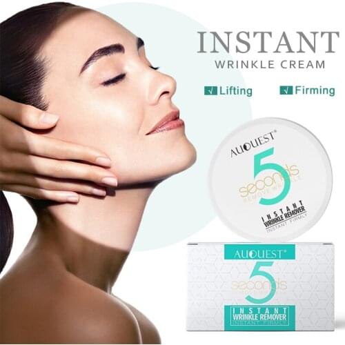5 Seconds Wrinkle Remover Instant Firmly Anti Aging Moisturizing Remove Fineline Face Cream Beauty Skin Care 20G