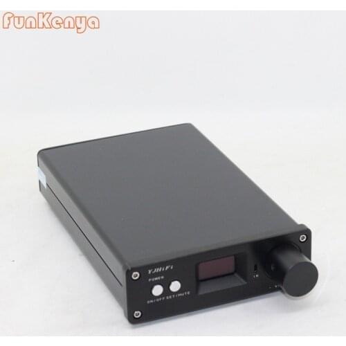 STA326 OLED 2.1 high-power pure digital power amplifier HIFI with remote control mini power amplifier 50W + 2* 25W Class D