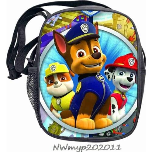 PAW PATROL print mini messenger bag women handbag teenager girl small shoulder travel bags Boys crossbody bag
