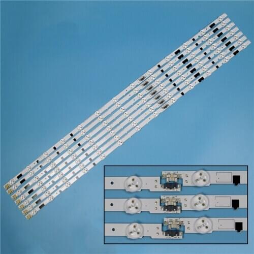 832mm 14 Piece/Set LED Array Bars For Samsung UE40F6500SS UE40F6500SD 40 inches TV Backlight LED Strip Light Matrix Lamps Bands