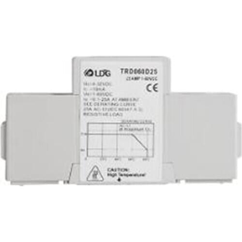TRD-060D25 DC Integrated Solid State Relay Module DC Control DC 25A Relay Module with Heat Sink Base