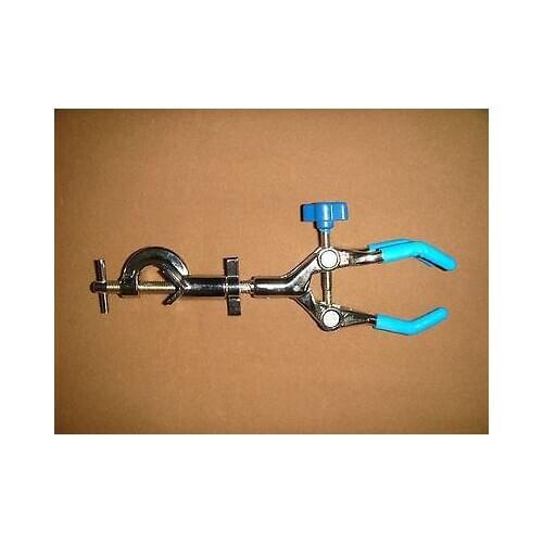 Three Prong Multiple Direction Buret Clamp,single Adjustable,0~60mm Range