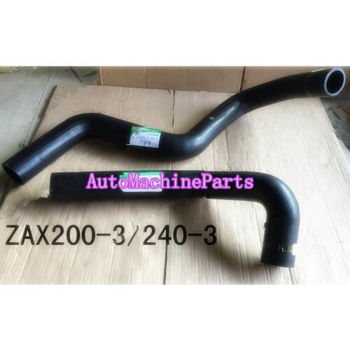 Upper&Lower Radiator Hose For Hitachi Excavator ZAX200-3 / ZAX240-3