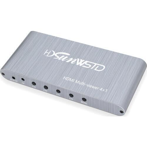 1080P 4x1 HDMI Multi-Viewer HDMI Quad Screen Real Time Multi-Viewer HDMI Splitter Seamless Switcher