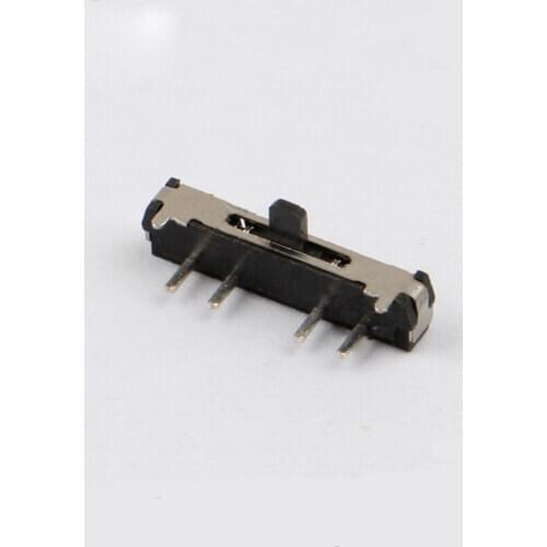 5pcs small dial switch 4 feet 2 positions flank switch micro switch Mini MSK-12D18