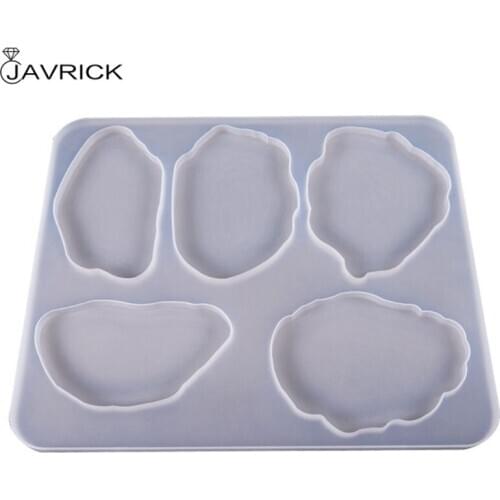 Large Table Decoration Mold Coaster Set Multi-standard Cup Mat Silicone Molds DIY Crystal Epoxy UV Glue Making Mold