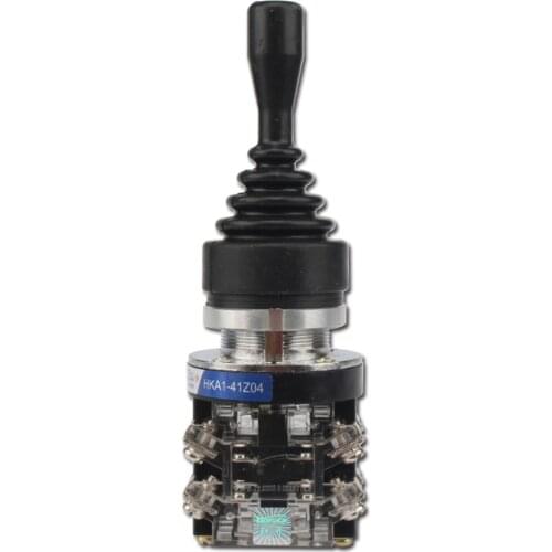 Joystick Switch 30mm Momentary Latching 4 position 4NO Self Reset Wobble Stick Monoleber HKA1-41Z04 Cross Switch