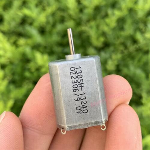 FF-130SH-13240 DC3V 5V 6V 9V 10000RPM Mini Flat Mute 20mm Electric Motor DIY Toy