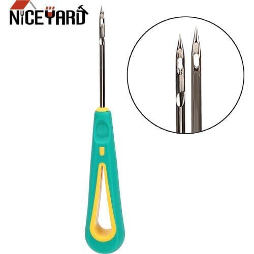 NICEYARD Leathercraft Needle Tool Kit Canvas Leather Sewing Shoes Manual Repair Tool Leather Craft Sewing Supplies