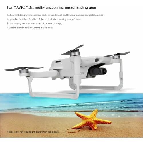Landing Gear Kit for DJI Mavic Mini 2 Height Extender Leg Protector Extensions Foldable Landing Gear Accessories